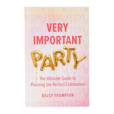 Very important Party- Ultimate planning guide paper back book