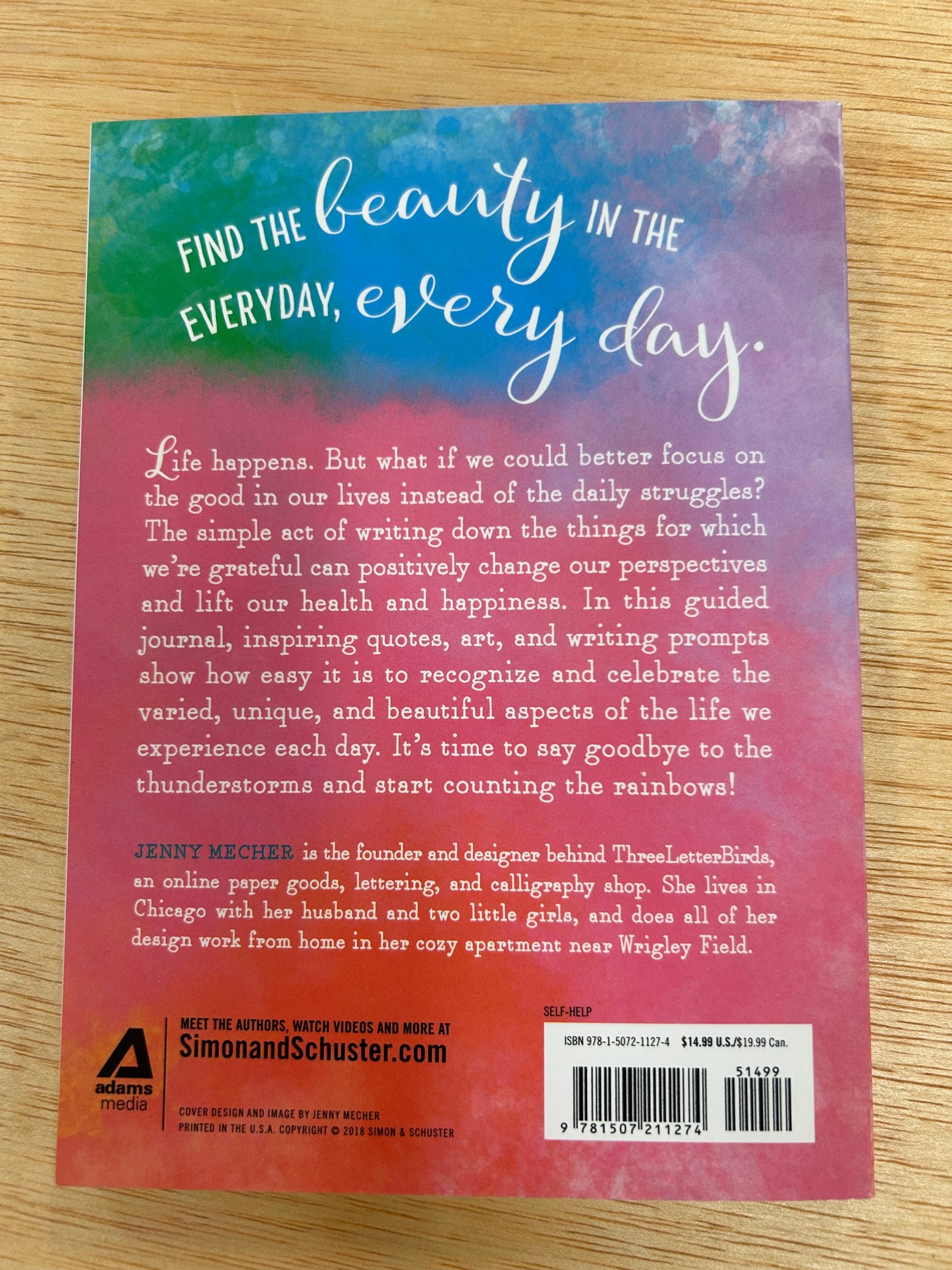 Count your rainbows- A gratitude journal book