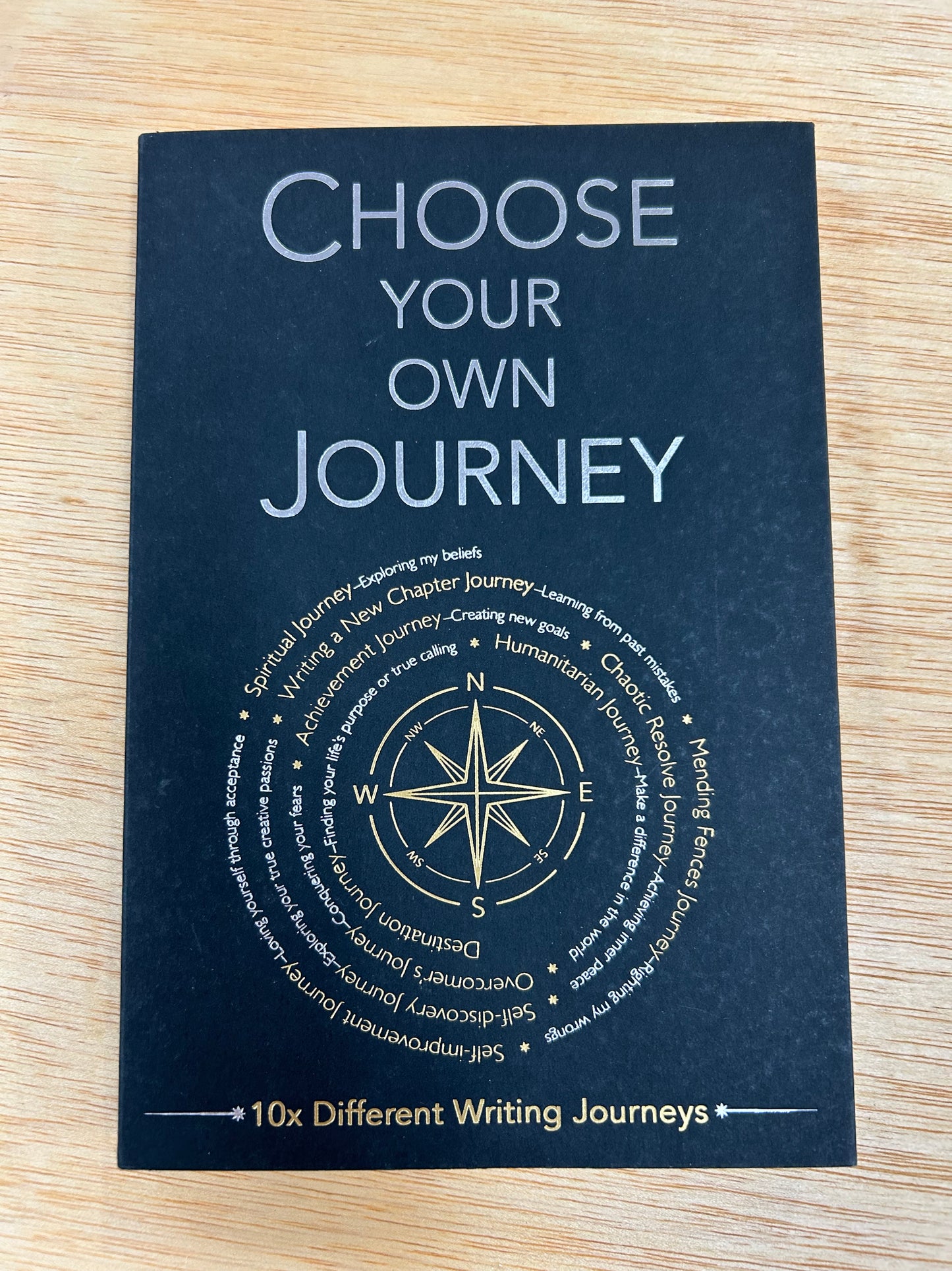 Choose your own journey writing book