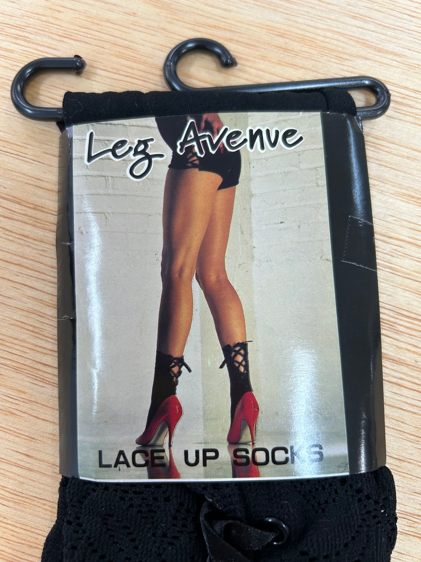 Ankle lace-up stocking