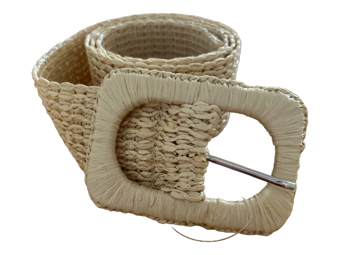 Buckle straw belt