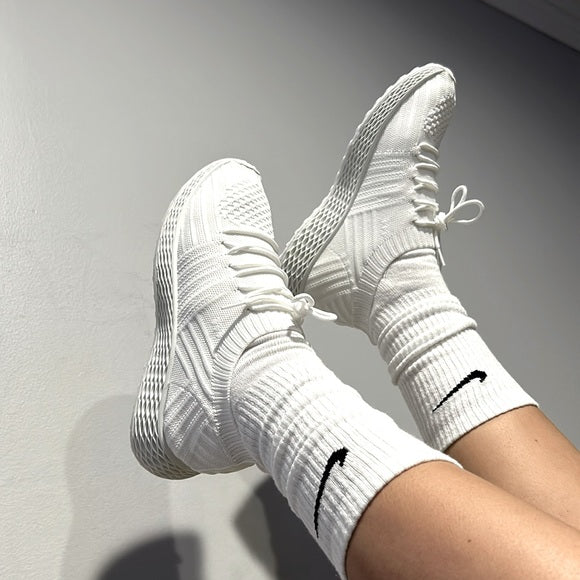 knit woven sneakers