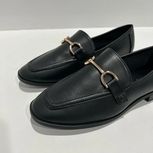 Black Horsebit loafers