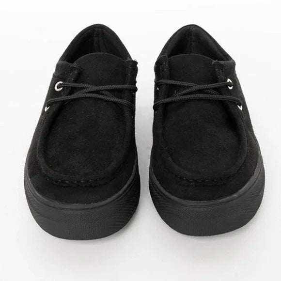 Faux Suede Creepers