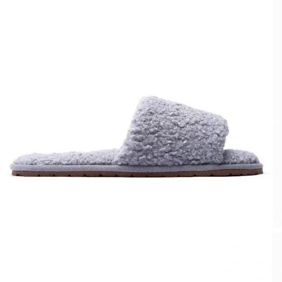 Teddy slide slippers